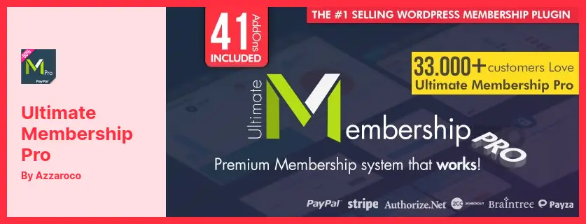 Ultimate Membership Pro Plugin - WordPress Membership Plugin