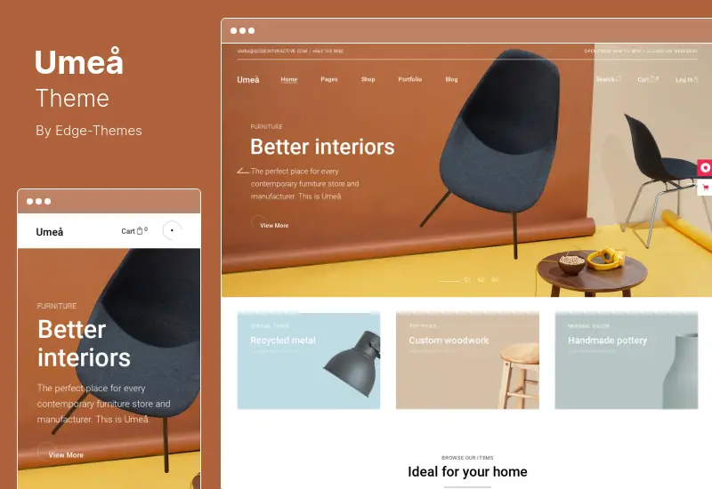 Umeå Theme - Furniture Store WordPress Theme