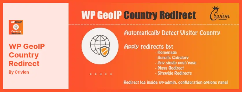 WP GeoIP Country Redirect Plugin - Geotargeting & Geolocation WordPress Plugin