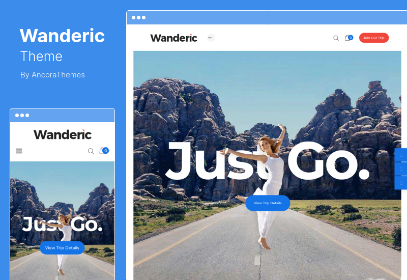 Wanderic Theme - Travel Blog & Lifestyle WordPress Theme