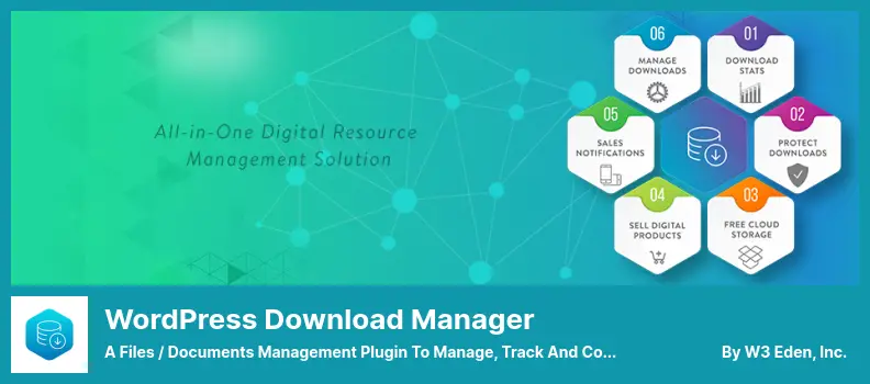 WordPress Download Manager Plugin - a Files / Documents Management Plugin to Manage, Track and Control File Downloads