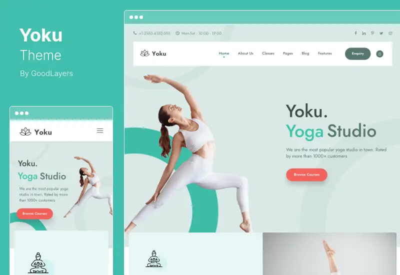 Yoku Theme - Yoga Studio & Ayurveda WordPress Theme