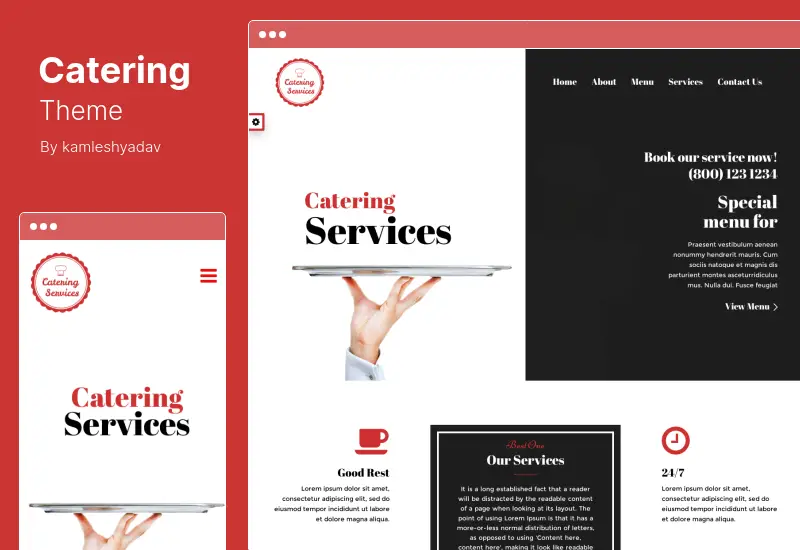Catering Theme - Catering WordPress Theme