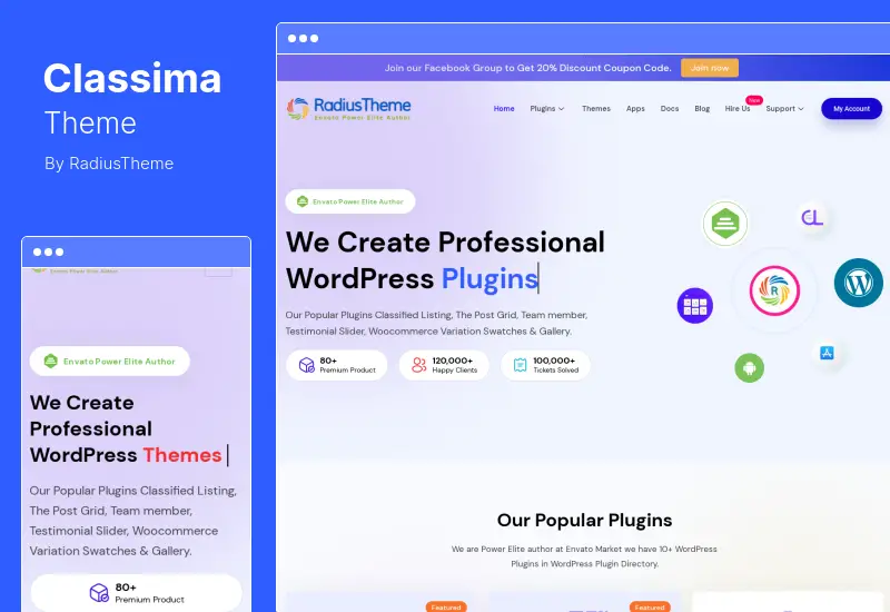 Classima Theme - Classified Ads WordPress Theme