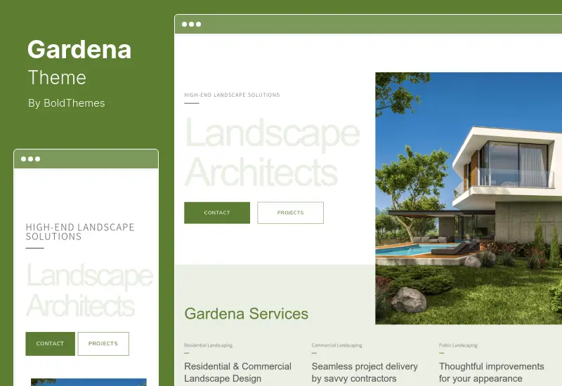 Gardena Theme - Landscaping & Gardening WordPress Theme