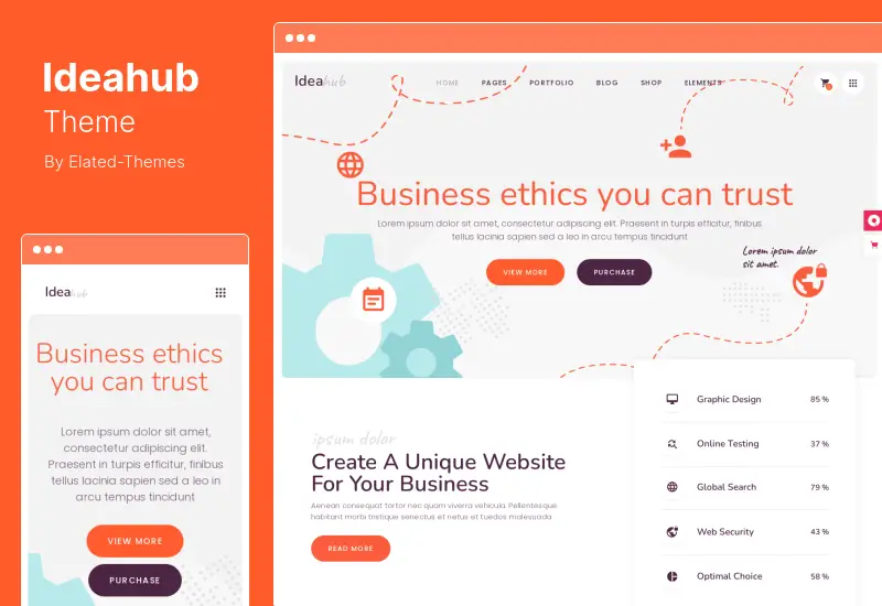 Ideahub Theme - Modern Business and Startup WordPress Theme