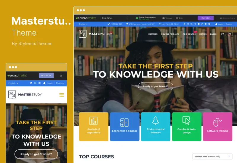 Masterstudy Theme - Education WordPress Theme