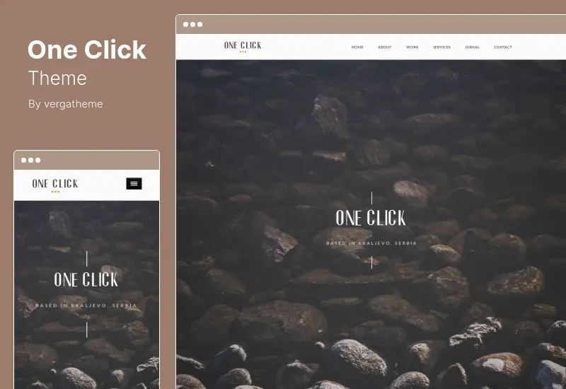 One Click Theme - Parallax One Page WordPress Theme