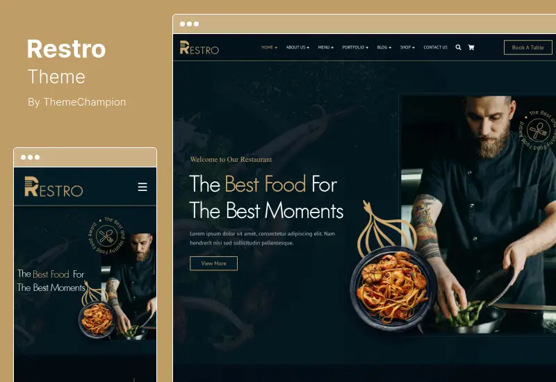 Restro Theme - Restaurant & Bar WordPress Theme