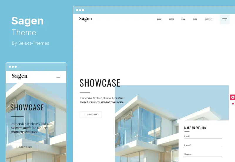 Sagen Theme - Single Property and Apartment Complex WordPress Theme