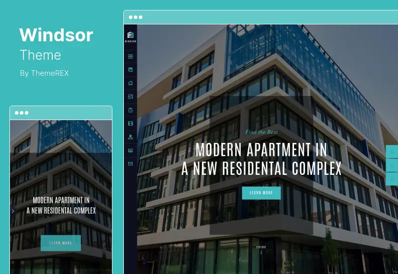 Windsor Theme - Apartment Complex and Single Property WordPress Theme