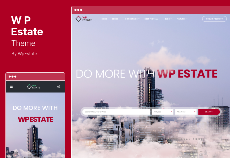 WPEstate Theme - Real Estate WordPress Theme