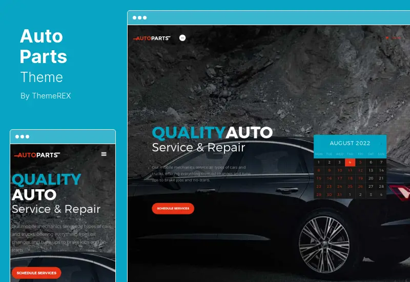 AutoParts Theme - Car Parts Store & Auto Services WordPress Theme