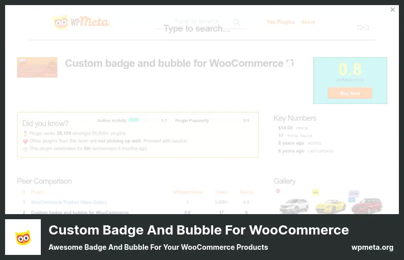 Custom badge and bubble Plugin - Awesome Badge and Bubble for Your WooCommerce Products