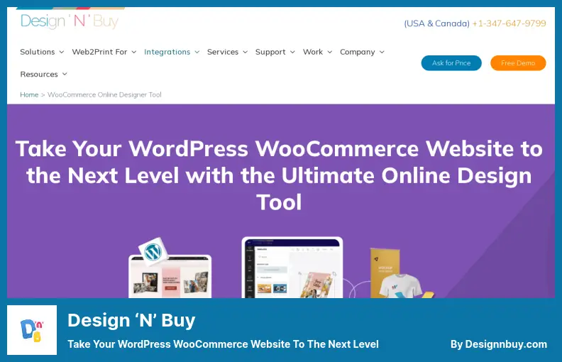 Design ‘N’ Buy Plugin - Take Your WordPress WooCommerce Website to The Next Level
