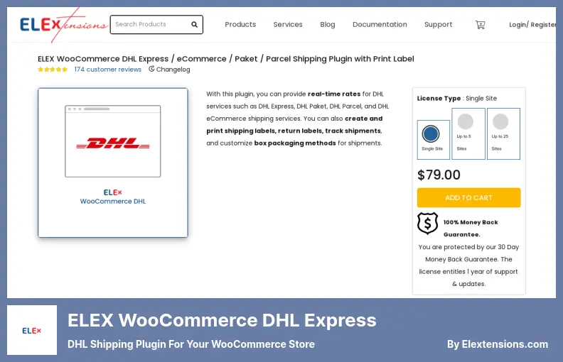 ELEX WooCommerce DHL Express Plugin - DHL Shipping Plugin for your WooCommerce store