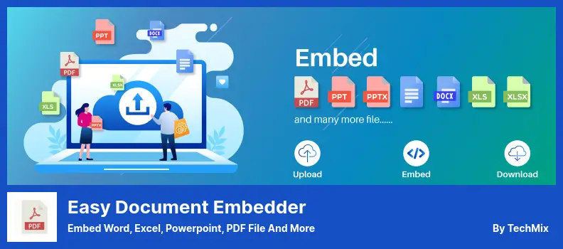 Easy Document Embedder Plugin - Embed Word, Excel, Powerpoint, PDF File and More