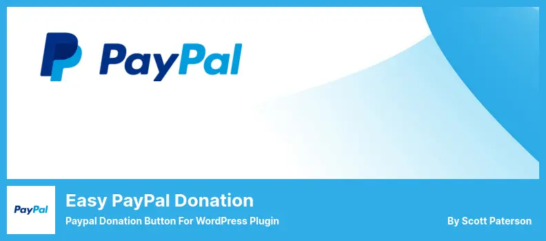 Easy PayPal Donation Plugin - Paypal Donation Button for WordPress Plugin