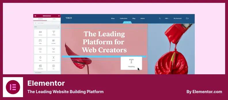 Elementor Plugin - The Leading Website Building Platform