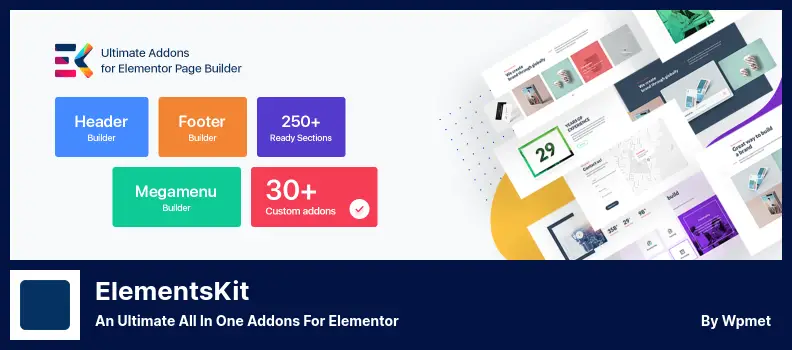 ElementsKit Plugin - An Ultimate All in One Addons for Elementor