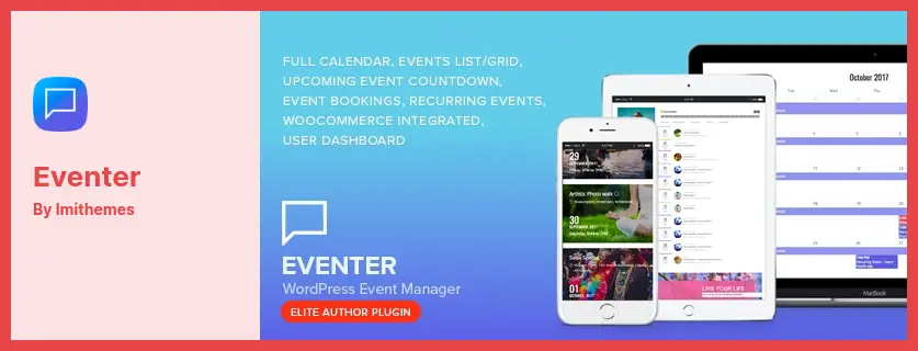 Eventer Plugin - WordPress Event & Booking Manager Plugin