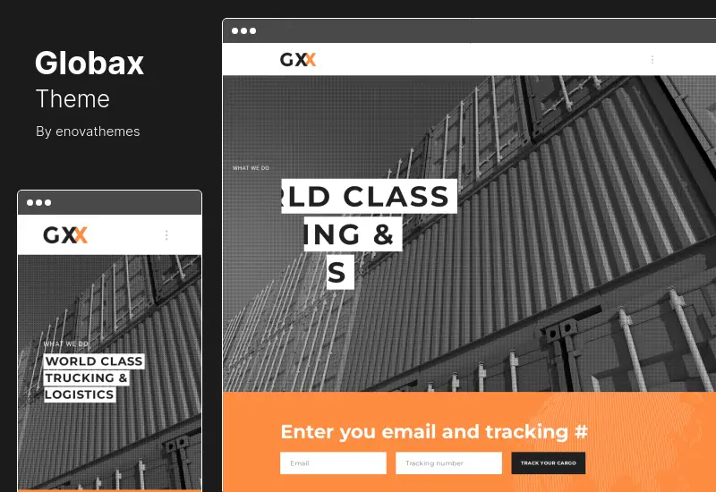 Globax Theme - Logistics WordPress Theme