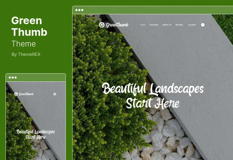 Green Thumb Theme - Gardening & Landscaping Services WordPress Theme