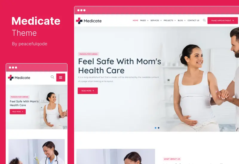 Medicate Theme - Health & Medical WordPress Theme