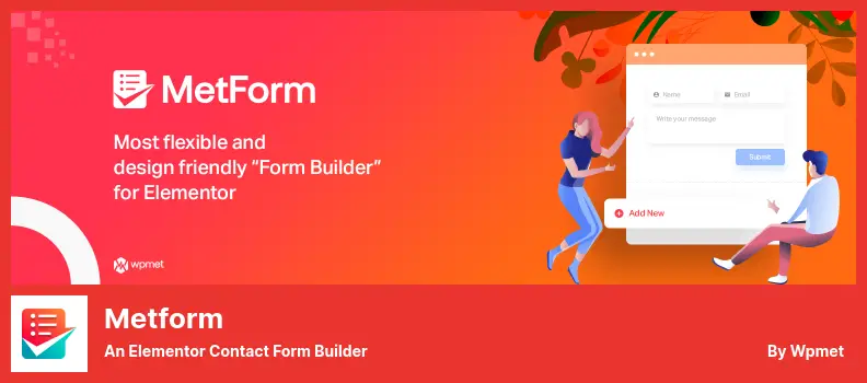 Metform Plugin - An Elementor Contact Form Builder