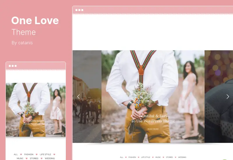 OneLove Theme - The Elegant & Clean Multipurpose Wedding WordPress Theme