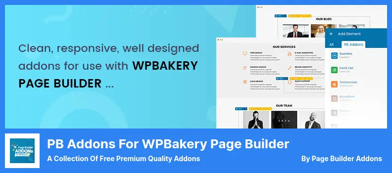 PB Addons for WPBakery Page Builder Plugin - A Collection of Free Premium Quality Addons