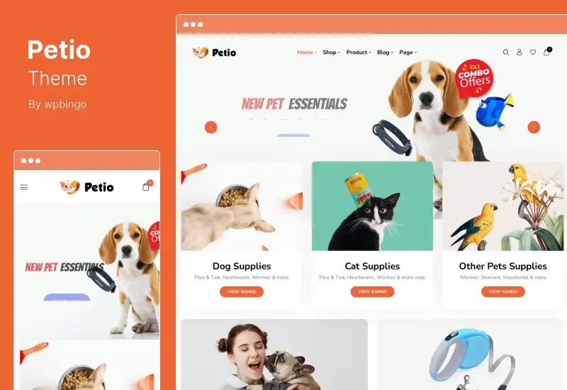 Petio Theme - Pet Store WooCommerce Theme