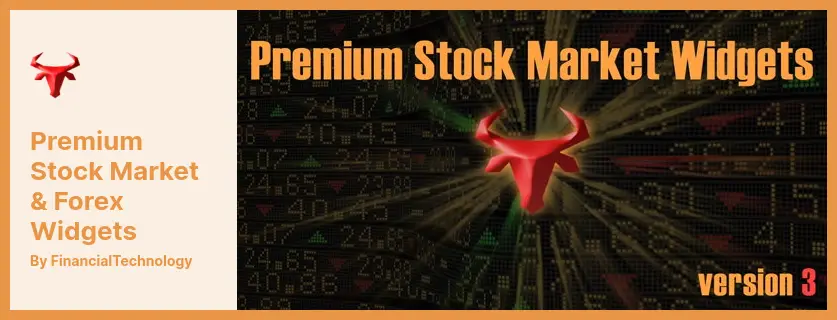 Premium Stock Market & Forex Widgets Plugin - Empowers Your Website With Beautifully Crafted Financial Widgets