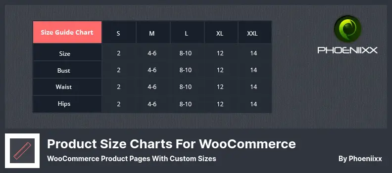 Product Size Charts For WooCommerce Plugin - WooCommerce Product Pages With Custom Sizes