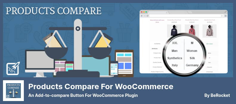 Products Compare for WooCommerce Plugin - An Add-to-compare Button for WooCommerce Plugin