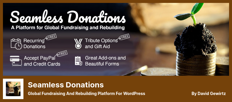 Seamless Donations Plugin - Global Fundraising and Rebuilding Platform for WordPress