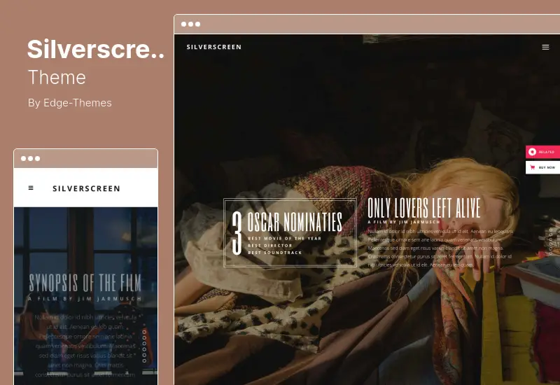 Silverscreen Theme - A WordPress Theme for Movies, Filmmakers, Production Companies