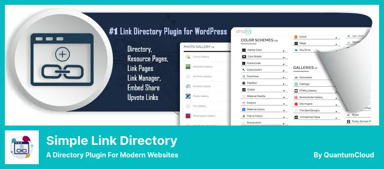 Simple Link Directory Plugin - A Directory Plugin for Modern Websites