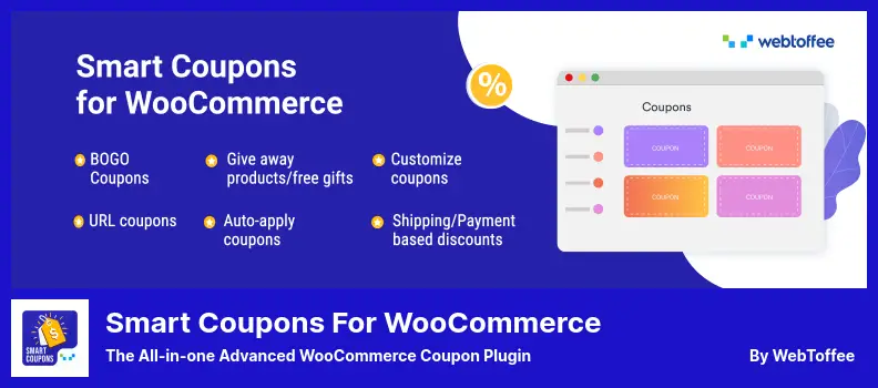 Smart Coupons For WooCommerce Plugin - The All-in-one Advanced WooCommerce Coupon Plugin