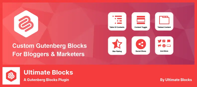 Ultimate Blocks Plugin - a Gutenberg Blocks Plugin