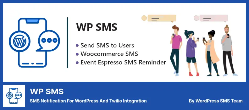 WP SMS Plugin - SMS Notification for WordPress and Twilio Integration