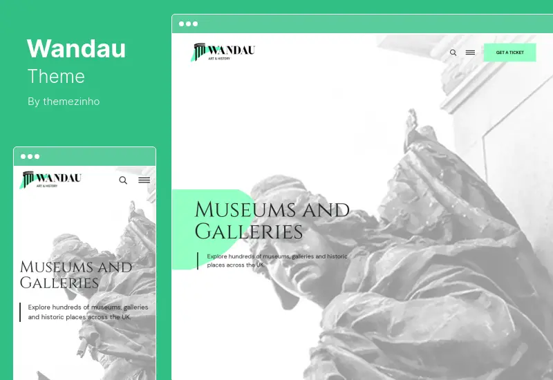 Wandau Theme - Art & History Museum WordPress Theme