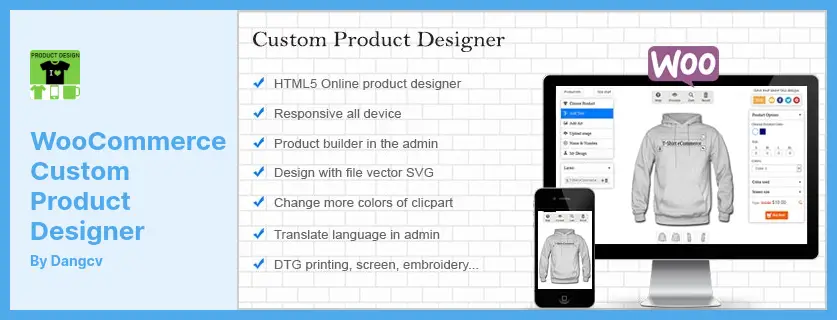 WooCommerce Custom Product Designer Plugin - A Complete Business Solution for Selling Custom Printing Products