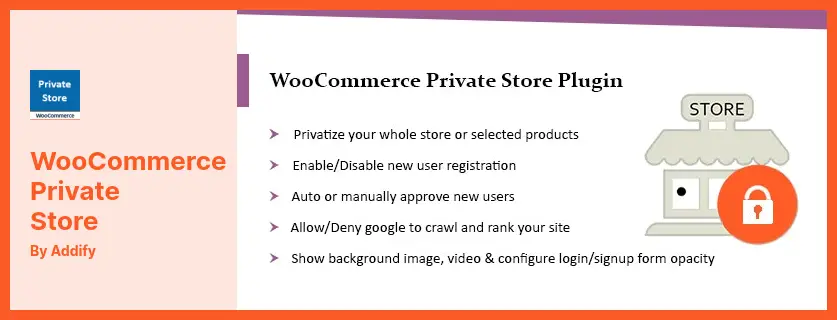 WooCommerce Private Store Plugin - Shop for Registered Users Only WordPress Plugin