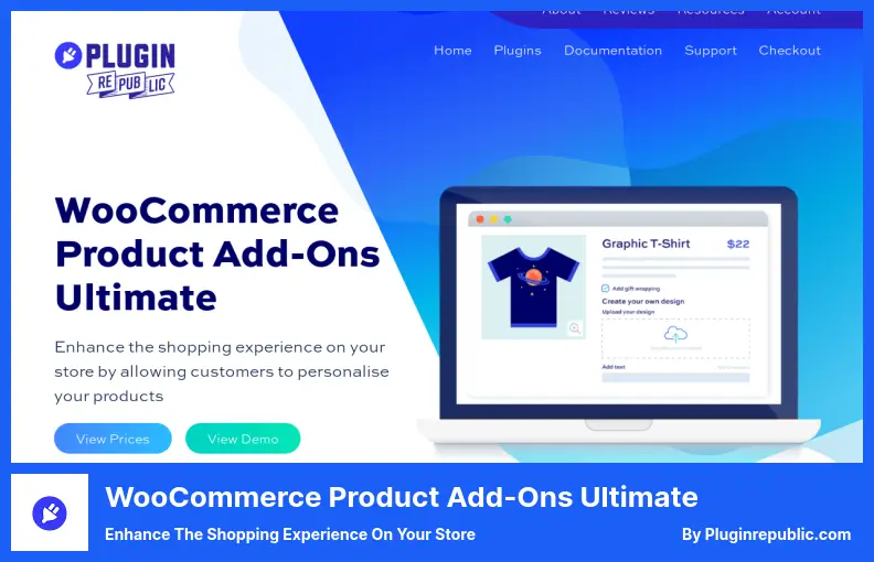 WooCommerce Product Add-Ons Ultimate Plugin - Enhance The Shopping Experience On Your Store