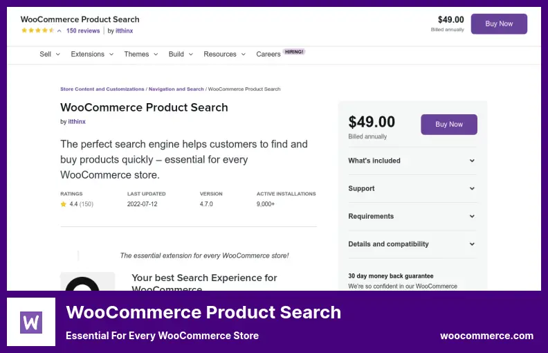 WooCommerce Product Search Plugin - Essential for Every WooCommerce Store