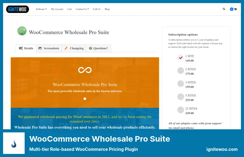 WooCommerce Wholesale Pro Suite Plugin - Multi-tier Role-based WooCommerce Pricing Plugin