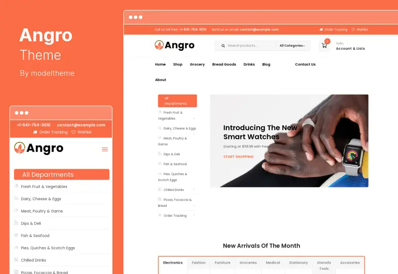 Angro Theme - WooCommerce B2B & Wholesale WordPress Theme