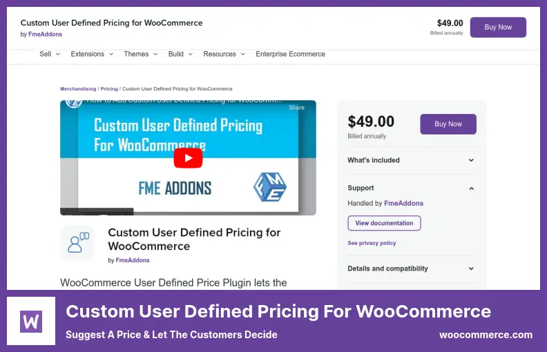 Custom User Defined Pricing for WooCommerce Plugin - Suggest a Price & Let The Customers Decide