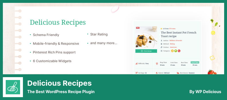 Delicious Recipes Plugin - The Best WordPress Recipe Plugin